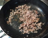 かぼちゃとひき肉のゴマ味噌炒め作り方6写真