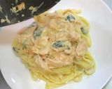 【絶品】鮭とイクラのクリームパスタ♪作り方17写真