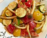 トマトが美味しい❤︎カラフル野菜炒め作り方6写真