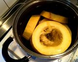 かぼちゃそーめんで朝食を作り方1写真