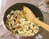 ☆野菜たっぷりトマトソース☆完了期～作り方4写真