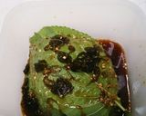 えごまの葉の醤油漬＆えごまの葉おにぎり作り方6写真
