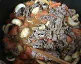 牛肉とトマトの赤ワイン煮込み作り方5写真