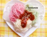茹でるだけ✨カラー素麺とまモンピューレ✨作り方7写真