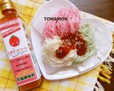 茹でるだけ✨カラー素麺とまモンピューレ✨作り方3写真