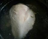 [変身]ランチに★鶏そうめん→サラダ作り方3写真