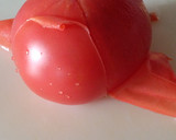 なすとトマトと生ハムの冷製パスタ作り方1写真