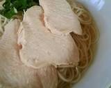 [変身]ランチに★鶏そうめん→サラダ作り方6写真
