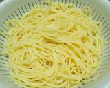 なすとトマトと生ハムの冷製パスタ作り方9写真