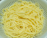 なすとトマトと生ハムの冷製パスタ作り方9写真
