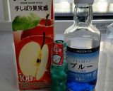 ソーダ味のアイスキャンディー作り方1写真