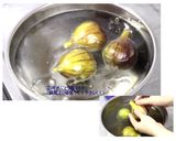動画付き＊「いちじく」のコンポートかき氷作り方4写真