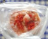 塩トマトで♪蒸し鶏の冷製＆勝手にジュレ作り方2写真