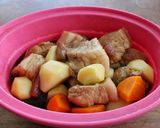 うまうま！レンジでこってり豚じゃが作り方6写真