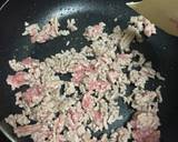 きゅうりと挽肉のあんかけ丼作り方2写真