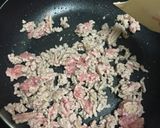 きゅうりと挽肉のあんかけ丼作り方2写真