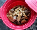 母のピリ辛味。れんこんとこんにゃくの煮物作り方3写真