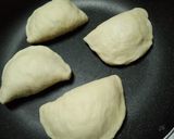 フライパンでクリームパン(ナン生地使用)作り方17写真