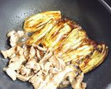 茄子と豚肉の蒲焼き〜♪作り方3写真