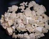鶏ひき肉de雷豆腐♪作り方3写真