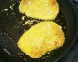 キャベツ山盛りチーズ大葉カツサンド作り方1写真