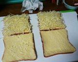 キャベツ山盛りチーズ大葉カツサンド作り方5写真