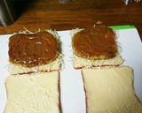 キャベツ山盛りチーズ大葉カツサンド作り方6写真