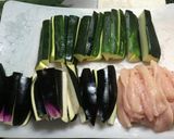 旬の夏野菜のグリル作り方2写真