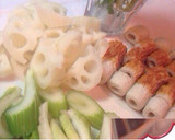 セロリとれんこんと竹輪のきんぴら作り方1写真