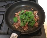 豚肉と大葉のあまから炒め作り方7写真