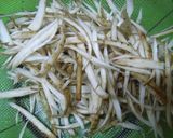 洋風きんぴらごぼう ペペロンチーノ味作り方1写真