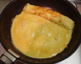 ほうれん草のチーズだし巻き卵作り方9写真