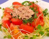 トマトとツナの冷製パスタ作り方9写真