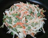 簡単♪じゃがいもとえごまの葉のチヂミ作り方6写真