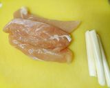 鶏ささ身チーズのそうめん巻き作り方1写真