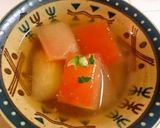 スイカの餡掛け作り方6写真