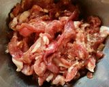 ゴーヤと豚こまのかき揚げ作り方1写真