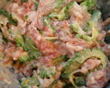 ゴーヤと豚こまのかき揚げ作り方4写真