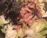 【簡単】シーチキンの塩昆布キャベツ作り方1写真