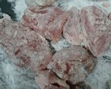 つなぎはオクラ！小麦、卵不使用トンカツ！作り方5写真