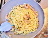 ❀九條（青）葱たっぷり塩焼きそば❀作り方7写真