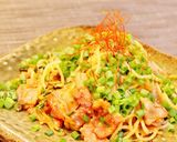 ❀九條（青）葱たっぷり塩焼きそば❀作り方8写真
