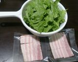 超簡単☆ベーコンレタス作り方1写真