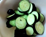 余ったスパイスと野菜で浅漬け作り方1写真