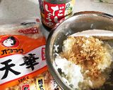 おかかと天かすの甘辛おにぎり作り方1写真