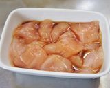じゃがいも・ささみ・しめじバター醤油炒め作り方1写真
