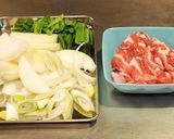 豚小間で♬簡単トンテキ丼作り方1写真