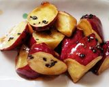 揚げない大学いも☆レンジ＆トースター作り方5写真