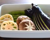秋野菜の揚げ浸し【作りおき】作り方1写真