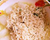 ランチ☆果物と冷やしぶっかけ塩らーめん作り方6写真